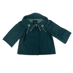 Mossimo Supply Co. Green Crop Light Weight Windbreaker Jacket Size Small Women’s